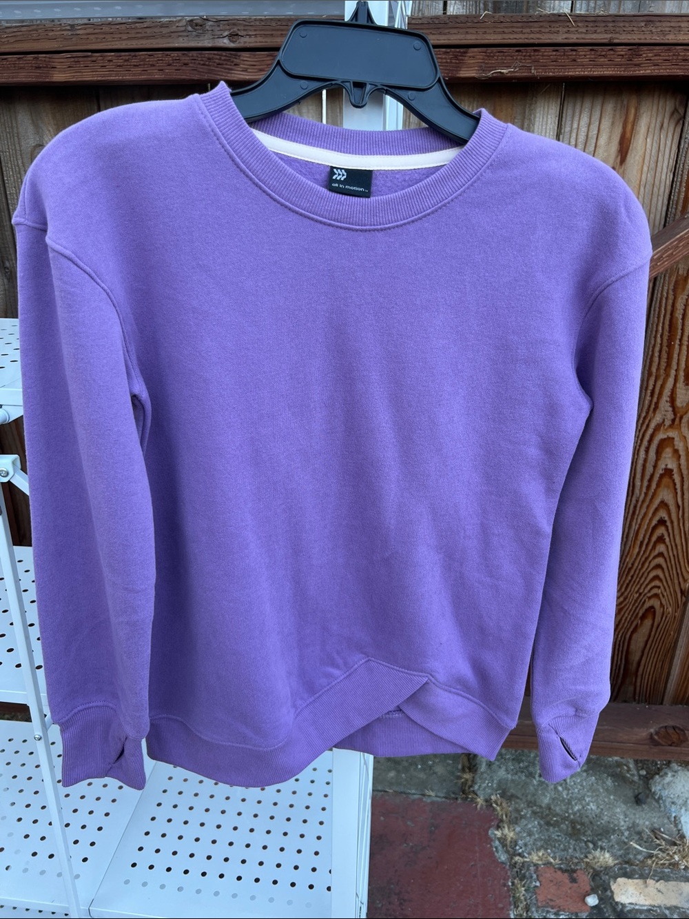 all in motion Lavender Crewneck Sweatshirt